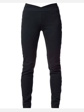 Rossingnol V-Waistband Black Trackpants